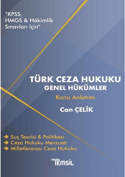 Türk Ceza Hukuku Genel Hükümler