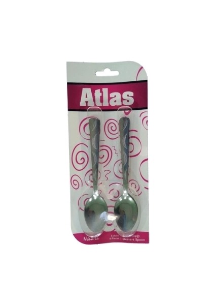 6 Parça Metal Tatlı Kaşık (5047)