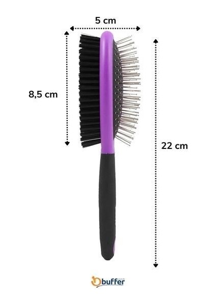 Buffer Çok Amaçlı Çift Taraflı Kolay Evcil Hayvan Kedi Köpek Temizleme Pet Fırçası fiyatları