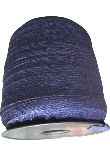 Çamaşır Lastiği Düz 1 cm 75 Metre 1 Top Koyu Mor