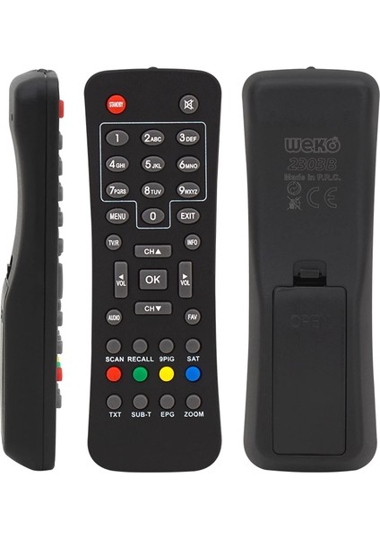 Amstrad-Kawai Mini Teletexli Uk (Büyük Kalıp) * Amstrad * Kawai * Citybox * Digipol Sd Kumanda (2303=18160)