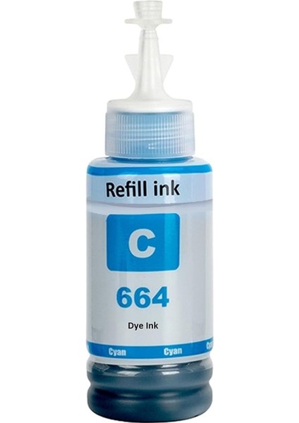 T664 (664) 4 Renk Muadil Mürekkep Seti (70ML) Epson Ecotank L100,L110,L120,L121,L130 Yazıcı Uyumlu fırsatları