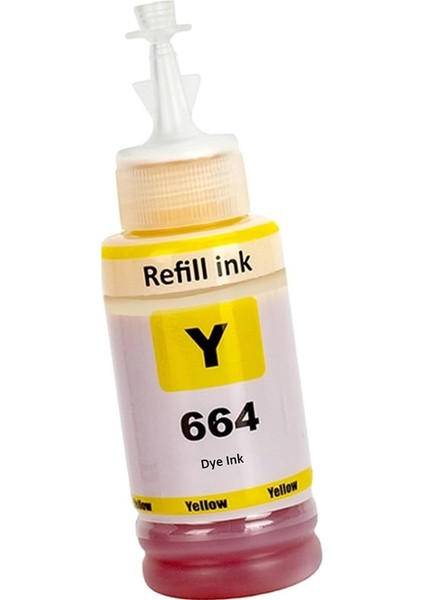 T664 (664) 4 Renk Muadil Mürekkep Seti (70ML) Epson Ecotank L100,L110,L120,L121,L130 Yazıcı Uyumlu indirimleri