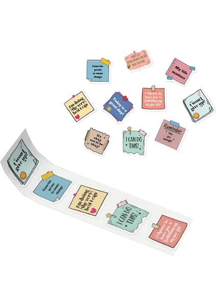 Cure Ilham Verici Yazı Sticker 20LI