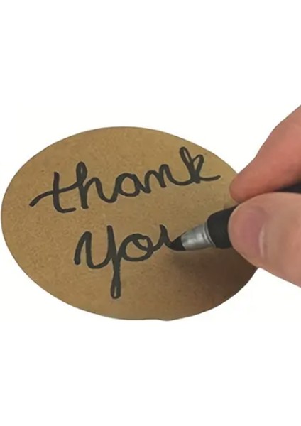 Craft Yuvarlak Suya Dayanıklı Sticker 50LI modelleri