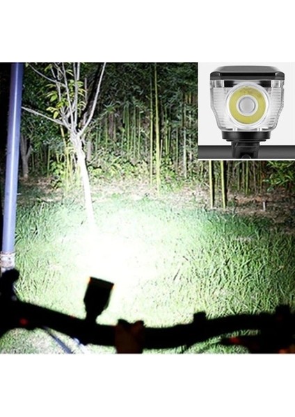 Solar Enerjili USB ile Şarj Edilebilir Ledli Bisiklet Feneri Kornalı ve Su Geçirmez Far (5047) fiyatları