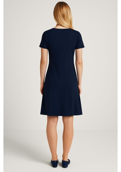 2 Adet Dökümlü Rahat Kalıp Günlük Penye Kumaş Elbise fırsatları