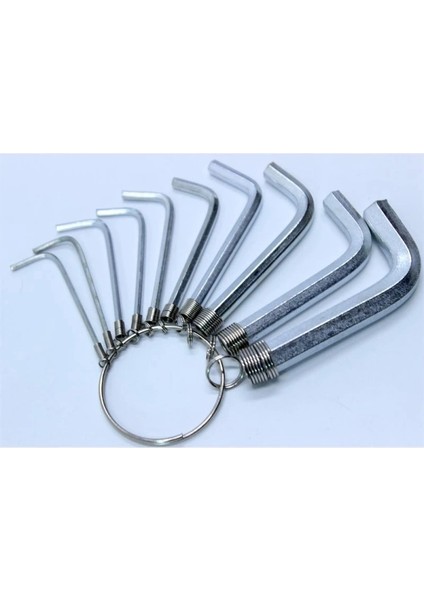 Allen Anahtar Takım Altı Köşeli 10 Parça Alyan (5047) modelleri