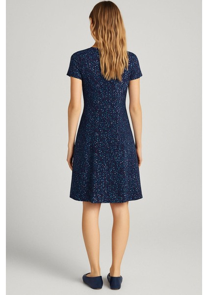 2 Adet Dökümlü Rahat Kalıp Günlük Penye Kumaş Elbise fırsatları