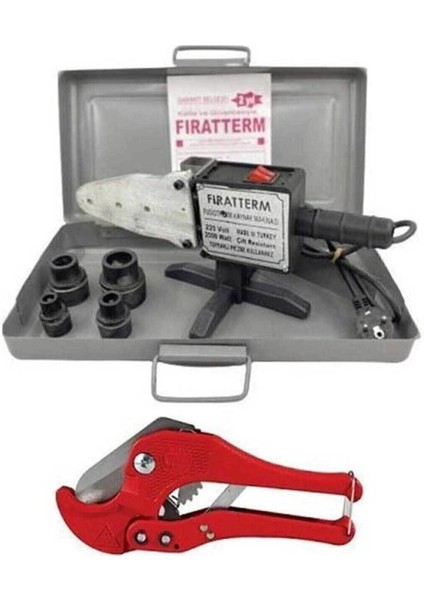 Fıratterm 2500W Pvc Pafta Plastik Boru Tesisat Kaynak Makinesi (5047) modelleri