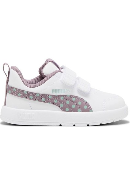 Courtflex V3 Dotty V Inf Beyaz Kız Çocuk Sneaker