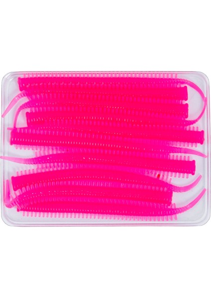 Silikon Kurt Yem - Lrf Yem - 1g 70MM - Fishack Wormix - 10 Adet - Pink Glow - Uv Silikon fırsatları