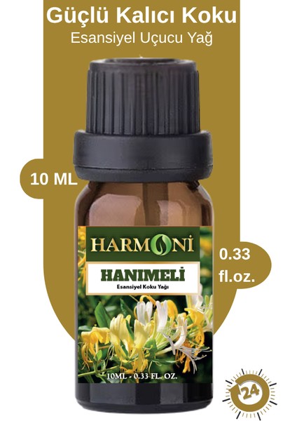 Hanımeli Esansiyel Uçucu Koku 10ML Difüzör Esansı Buhurdanlık Yağı ve Oda Kokusu