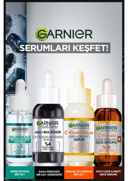Aha Bha Cilt Kusurları Karşıtı Siyah Serum %4 [niasinamid Peeling Etkili Aha Bha] 30ml