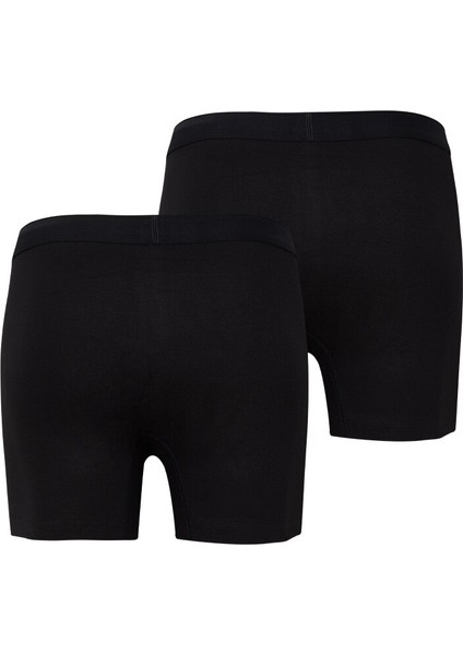Erkek Boxer 2'li Paket Loose Fit 9626 - Siyah fiyatları