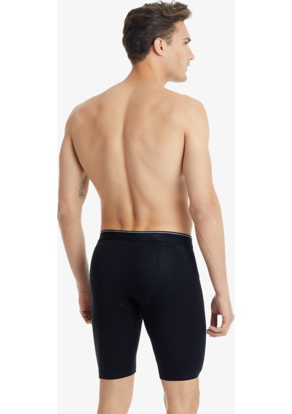 Erkek Pamuk Elastan Boxer Tender Cotton 9230 - Siyah fiyatları