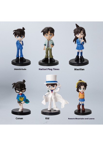 Conan Setinin Q Versiyonu Masaüstü Bebek Araba Süsü (Yurt Dışından)