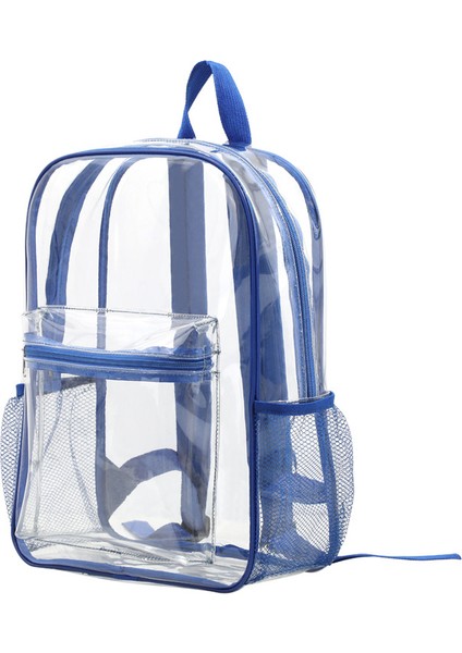 Şeffaf Pvc Sırt Çantası - Açık Hava Sporları, Fitness ve Seyahat Için Su Geçirmez Görünür Spor Çantası - Erkekler ve Kadınlar Için Sınır Ötesi Omuz Çantası (Yurt Dışından)