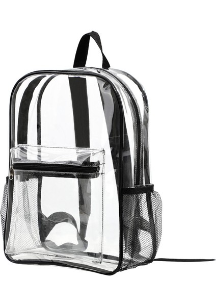 Şeffaf Pvc Sırt Çantası - Açık Hava Sporları, Fitness ve Seyahat Için Su Geçirmez Görünür Spor Çantası - Erkekler ve Kadınlar Için Sınır Ötesi Omuz Çantası (Yurt Dışından)