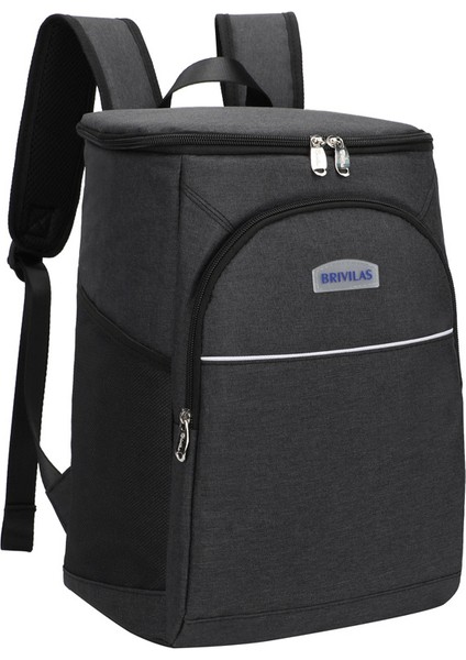 30L Yalıtımlı Piknik Sırt Çantası - Alüminyum Folyo Astarlı Büyük Kapasiteli Termal Öğle Yemeği Çantası, Açık Hava Için Taşınabilir Soğutucu, Çift Omuzlu Yemek Çantası (Yurt Dışından)