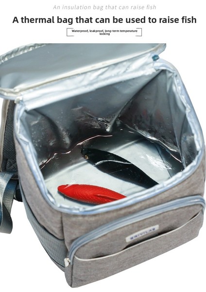 30L Yalıtımlı Piknik Sırt Çantası - Alüminyum Folyo Astarlı Büyük Kapasiteli Termal Öğle Yemeği Çantası, Açık Hava Için Taşınabilir Soğutucu, Çift Omuzlu Yemek Çantası (Yurt Dışından) indirimleri