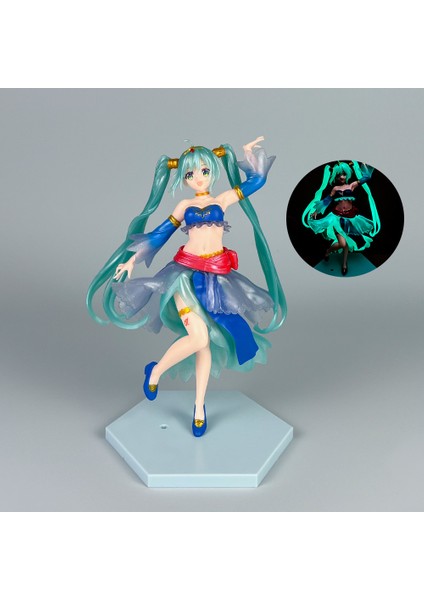 Anime El Kuklası Hatsune Miku S Şarkıcı Dansçı Model Çevre Süsleri (Yurt Dışından)