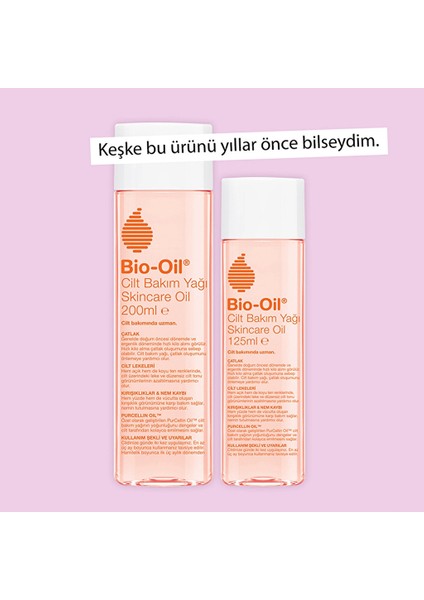 Bio-Oil Çatlak Bakım & Cilt Lekeleri & Nemlendirici Cilt Bakım Yağı 125ml modelleri