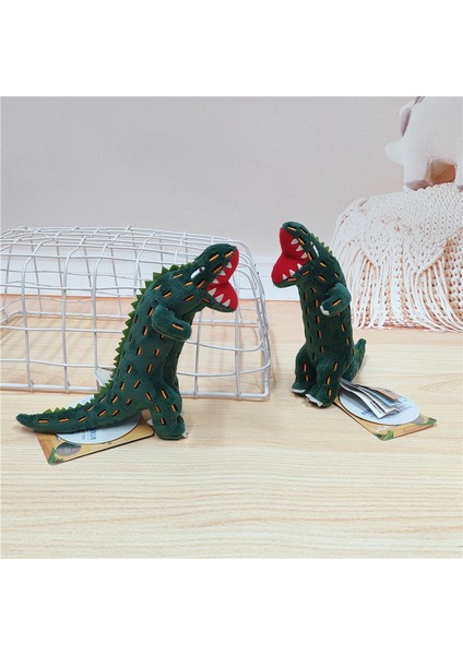 T-Rex Peluş Bebek Komik Dinozor Bebek Hediye Masaüstü Süsleri Çocuk Oyuncakları (Yurt Dışından) modelleri