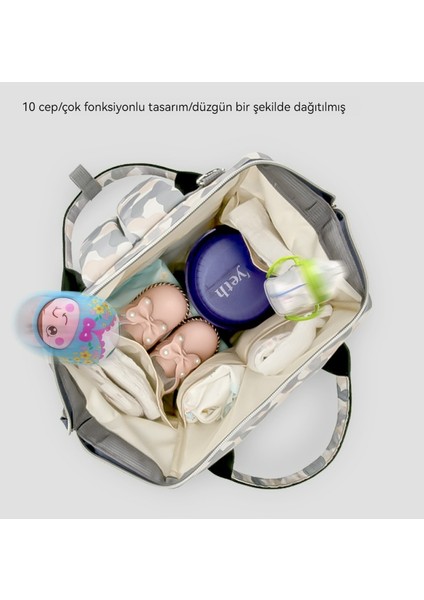 Büyük Kapasiteli Çok Fonksiyonlu Mumya Çantası (Yurt Dışından) fırsatları