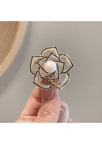 Üst Düzey Mizaç Broş Aksesuarları Pimleri Hafif Lüks Üst Düzey Niş Moda Zarif Tasarım Broş (Yurt Dışından)
