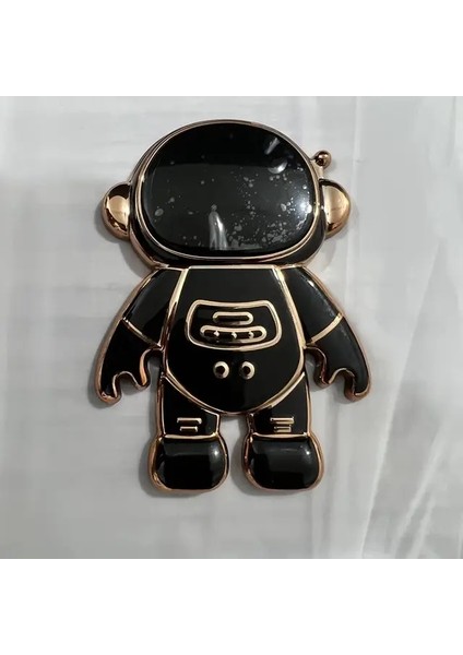 6d Elektroklokasyon Astronot Katlanır Telefon Stand Tutucu iPhone Samsung Xiaomi Case Cartoon Cep Telefon Sticker Tutucu Bracketcolor: Gri (Yurt Dışından)