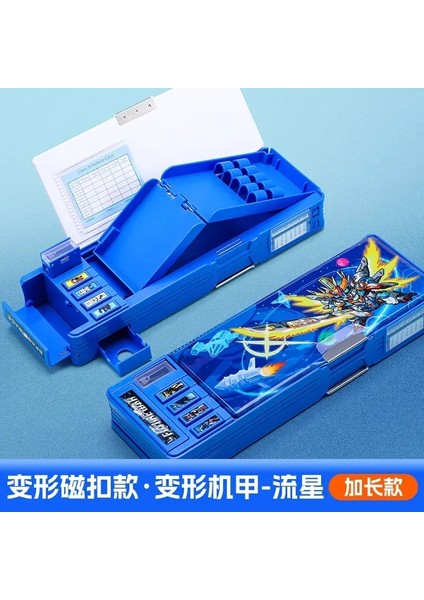 Yükseltilmiş Kırtasiye Kutusu Çok Fonksiyonlu Düğme Manyetik Emme Kalem Kutusu Büyük Kapasiteli Çift Taraflı Öğrenci: 16 (Yurt Dışından)