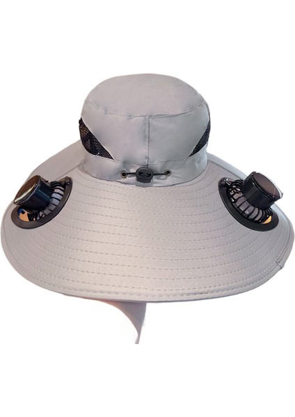 Güneş Fan Kapağı Büyük Saçak Güneşlik Şapka Erkek Yaz Açık Balıkçılık Güneş Koruyucu Şapka Anti-Uv Dağcılık Şapka Kadın (Yurt Dışından)