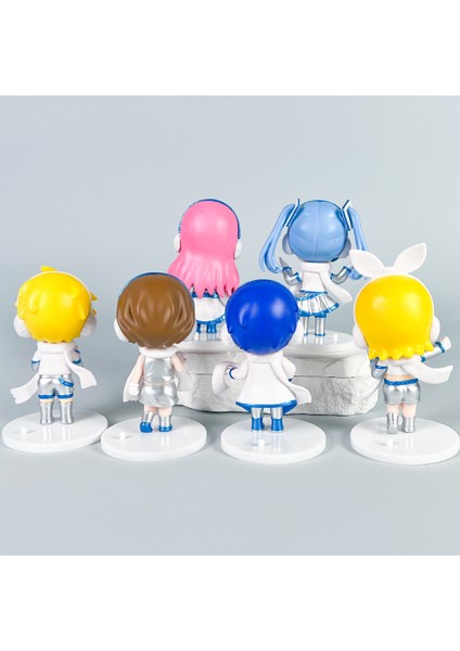 Hatsune Miku Q Versiyon Seti Çizgi Film Model Süsleri (Yurt Dışından) fiyatları