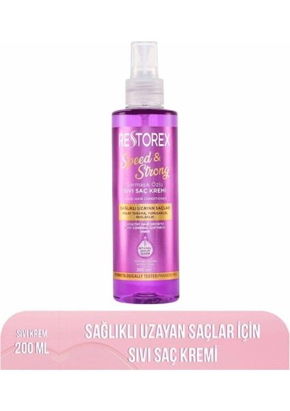 Restorex Sıvı Saç Kremi Hızlı Uzatma Etkili 200 Ml fiyatları