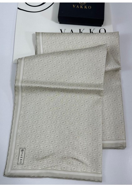 90X90 Twill Ipek Eşarp - 05470 - 8001