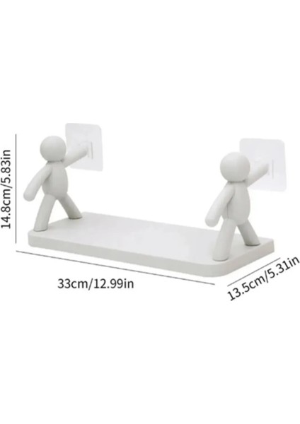 2 Adet Özel Raf Baharatlık - Makyaj Malzeme Rafı Kendinden Yapışkanlı Banyo Mutfak Organizer Raf fırsatları