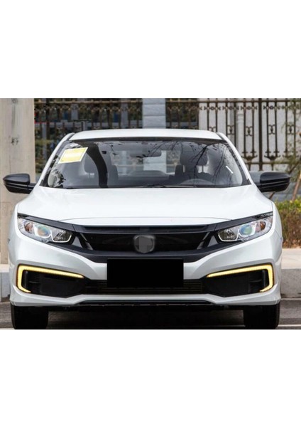 Cıvıc Fc5 2019+ Içın Uyumlu Makyajlı Kasa Ön Sıs Ledı Tek Çızgı