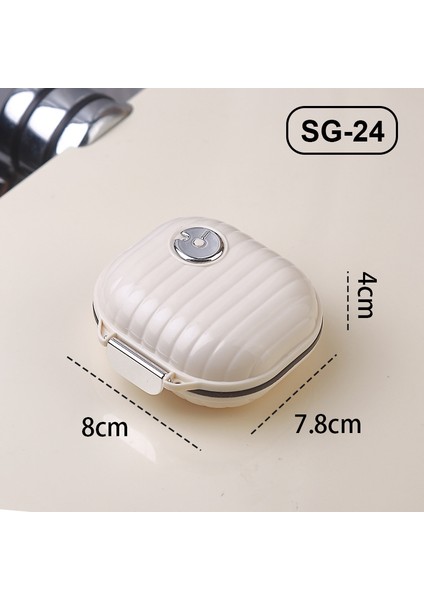 Luxıxı Mini Kabuk Depolama Kapalı Kutu Açık Havada Bir Hafta Seyahat Hap Kutusu Hap Yedi Gün Taşınabilir Hap Kutusu (Yurt Dışından) fiyatları