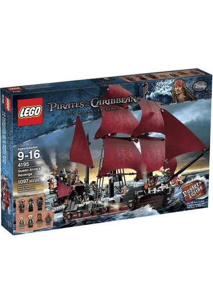4195 Pirates Of The Carribbean Queen Anne Yapılır Revenge
