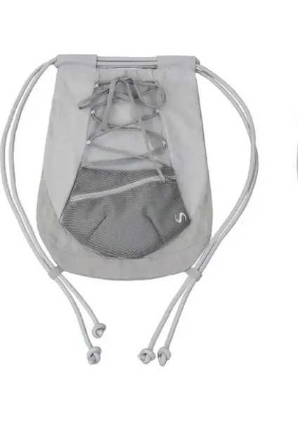 Sırt Çantası Naylon Kore Moda Unisex Sıradan Açık Cep Küçük Çanta Çıkarılabilir Yüksek Kapasiteli Seyahat Sırt Çantası Spor Sırt Çantası: Gri (Yurt Dışından)
