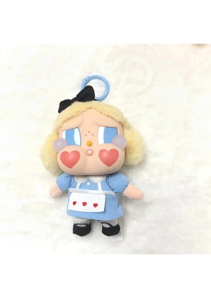 Yeni Orijinal Crybaby Crying Again Seri Serisi Kutu Figürleri Vinil Yüz Bebek Kravat Kolye Keychain Kutusu Oyuncak Giftcolor: Mavi (Yurt Dışından)