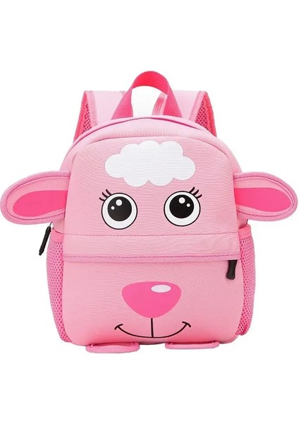 Yeni 3D Çocuk Okul Çantaları Çocuklar Backpacks Anaokulu Karikatür Hayvan Toddle Çocuklar Sırt Çantası Moda Seyahat Açık Çantalar Renk: Keçi (Yurt Dışından)