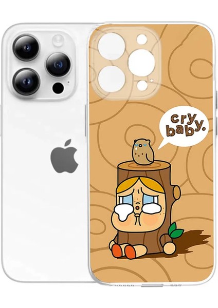 Iphone Için Sevimli C-Crybaby Bebek Telefon Kılıfı 16,15,14,13,12,11 Pro, Max, Plus, X, Xs, Xr, Se, Mini Şeffaf Silikon Yumuşak Renk: Z3/malzeme: Iphonexsmax (Yurt Dışından)