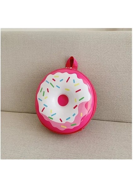 Çocuk Çanta Çocuk Okul Çantası Karikatür Backpack Anaokulu Çocuk Donut Gökkuşağı Roket Erkek ve Kızlar Sert Çift Omuz Çantası Renk: Pk (Yurt Dışından)