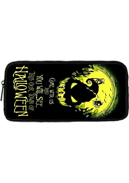 Noel Çocuk Okulu Sırt Çantası'ndan Önceki Kabus, Öğle Yemeği Çantaları, Kalem Çantaları, Erkekler Için Okul Çantaları En Iyi Hediye Rengi: BD-171LCH86A3 (Yurt Dışından)