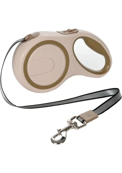 Açık Yürüyüş 5m Artı 8m Evcil Köpek Tasarı Küçük Büyük Köpekler Için Kediler Geri Çekilebilir Köpek Kurşun Zinciri Altın Retriever Pug Aksesuarları Renk: Kakhi/boyut: 5m Artı - 50 kg (Yurt Dışından)