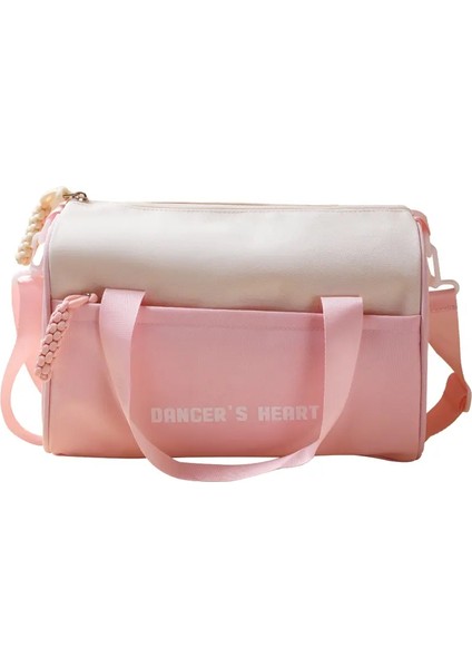 Çocuklar Dans Balesi Çantası Büyük Kapasiteli Moda Çantası Özel Dans Çantası Çocuklar Seyahat Çantası Dantel Çantası Kızlar Için Yoga Bagcolor: Pembe (Yurt Dışından)