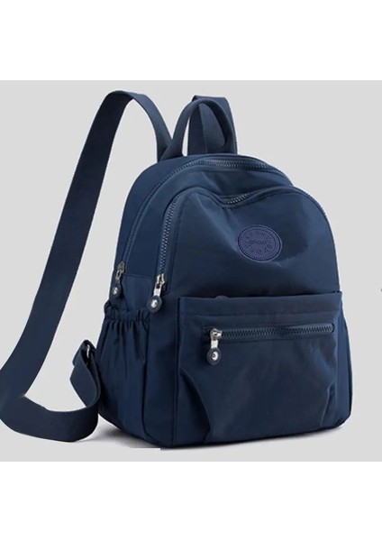 Sırt Çantası Kadınlar Yeni Kore Moda Oxford Bezi Kadın Çanta Su Geçirmez Naylon Bez Günlük Alışveriş Kadınlar Backpackcolor: Mavi (Yurt Dışından)