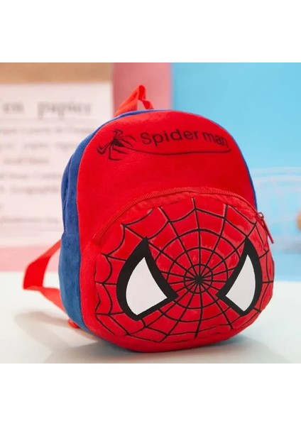 Disney Karikatür Marvel Boy'un Sırt Çantası Anaokulu Okul Çantası Coral Polar Yumuşak Sırt Çantası: Örümcek Adam (Yurt Dışından)